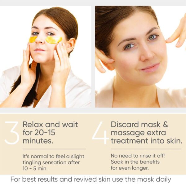 Eye Bag Removal Wrinkle Lifting And Tightening 24K Gold - Image 7