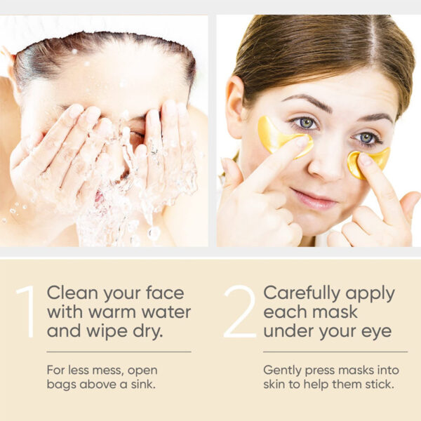 Eye Bag Removal Wrinkle Lifting And Tightening 24K Gold - Image 5