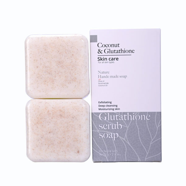 Frosted Handmade Cleansing Bath Turmeric Soap - Image 10